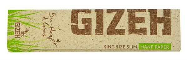 Gizeh Hanf & Gras King Size Slim Zigarettenpapier (1 Box) — Vorschaubild