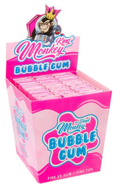 MONKEY KING Smell Pack KSS Papers & Tips "Bubble Gum" (24x 32+32) (1 Box) von MONKEY KING — online kaufen bei Only Bubatz