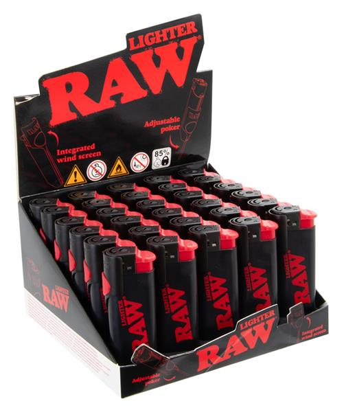 RAW Phoenix Elektronikfeuerzeuge Schwarz, 30er Display von RAW — online kaufen bei Only Bubatz