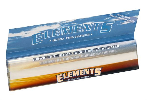 Elements King Size Slim Ultra Thin Papier (1 Box) — Vorschaubild