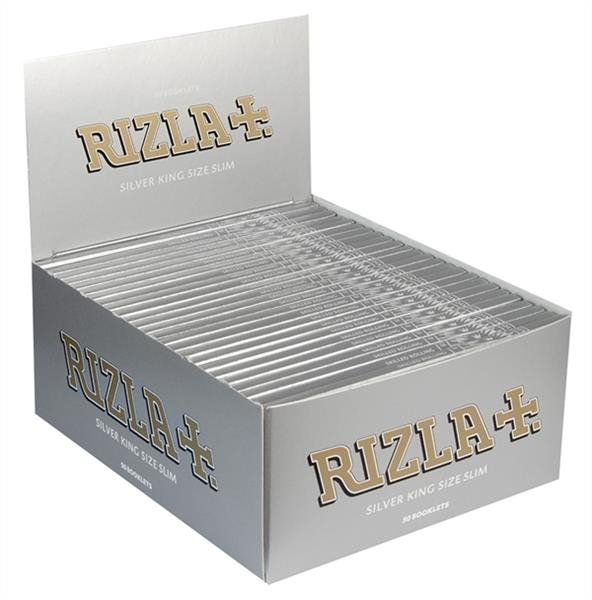 Rizla Silber King Size Slim Papier (1 Box) von Rizla — online kaufen bei Only Bubatz