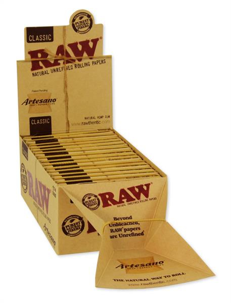RAW Classic Artesano 1 1/4 Papier + Filtertips (1 Box) von RAW — online kaufen bei Only Bubatz