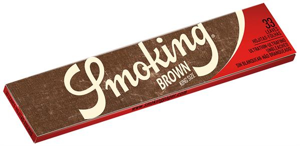 Smoking BROWN Unbleached King Size Papier (1 Box) — Vorschaubild