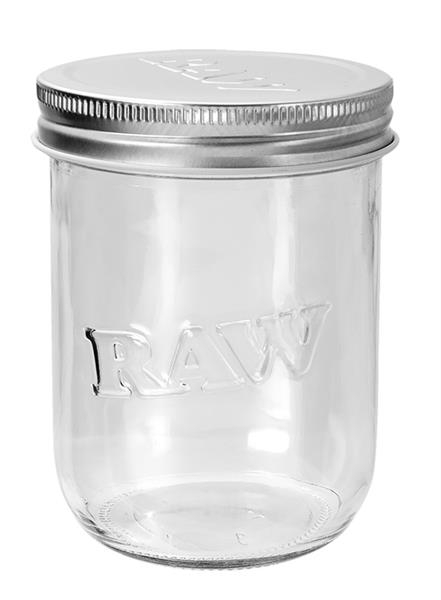 RAW Mason Glass Jar 16oz, 9er Display von RAW — online kaufen bei Only Bubatz